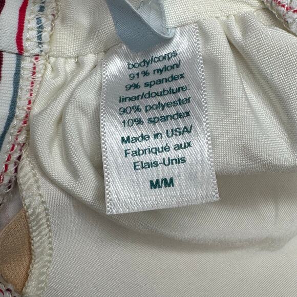 Eberjey Bikini Tops Lines Connor - Multicolor Striped NWT Size Medium - Picture 6 of 7